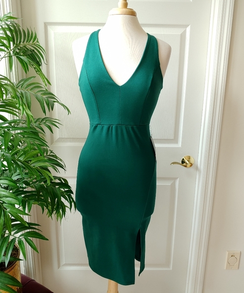 (SOLD!) Lulus Gathering Glances Bodycon Dress - Picture 3 of 11